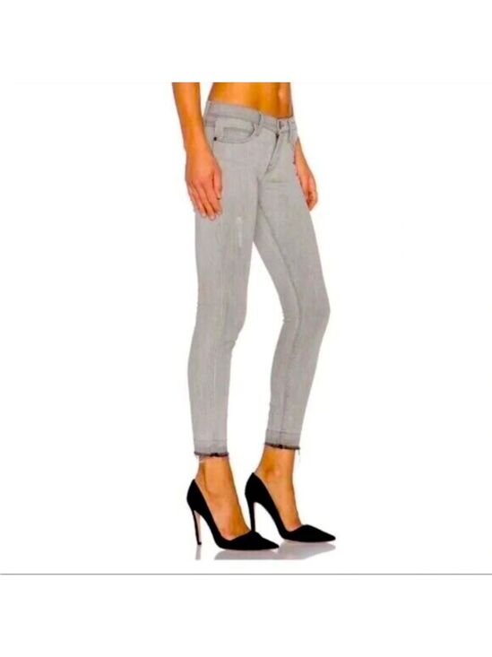 Current/Elliott Denim - Anthropologie Current/Elliott Gray Denim Stiletto Jeans, Size 26